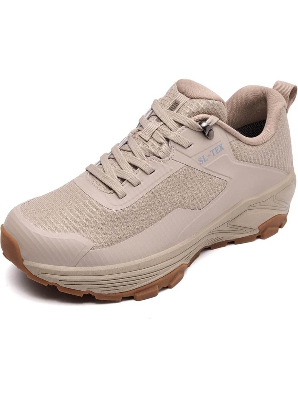 Men's Sand Trekking Shoes Low Top Round Toe Non Slip Zipper Hiking Boots
